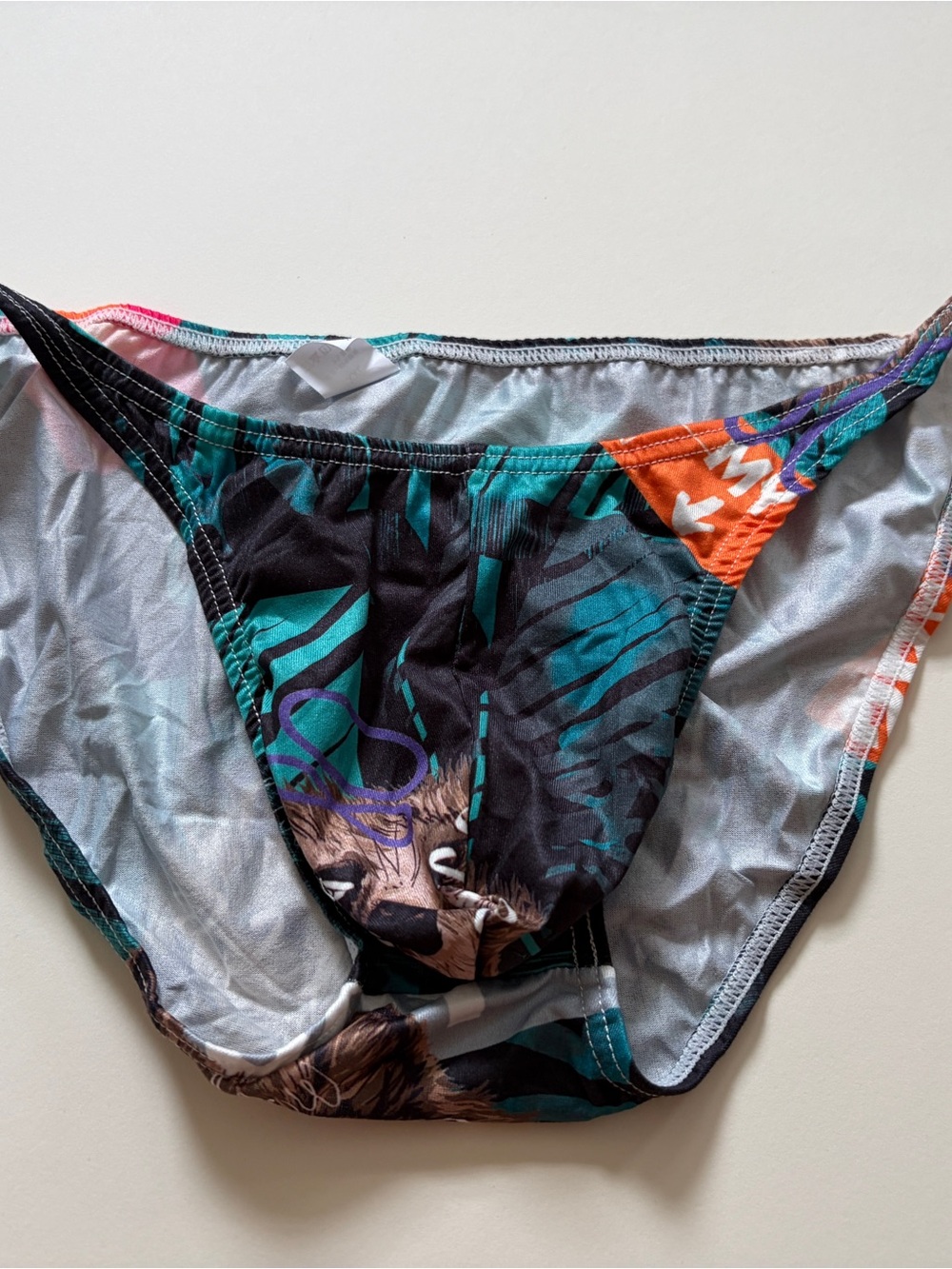 Men's Briefs - Multicolor Graphic Print